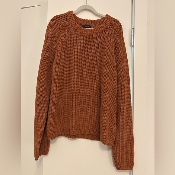 Quince 100% Organic Cotton Fisherman Crew Sweater - Picture 2 of 6